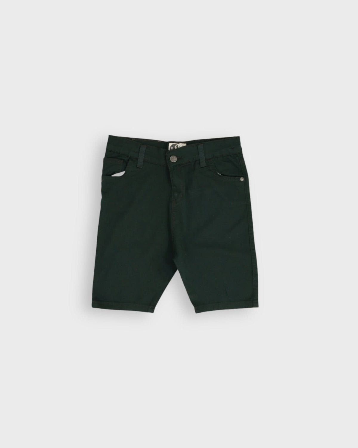Genç Erkek Gabardin Şort | 9–15 Yaş | RG3338 - HAKİ