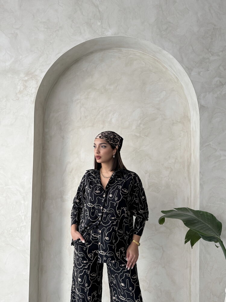 Embroidered Wholesale Shirt - Black