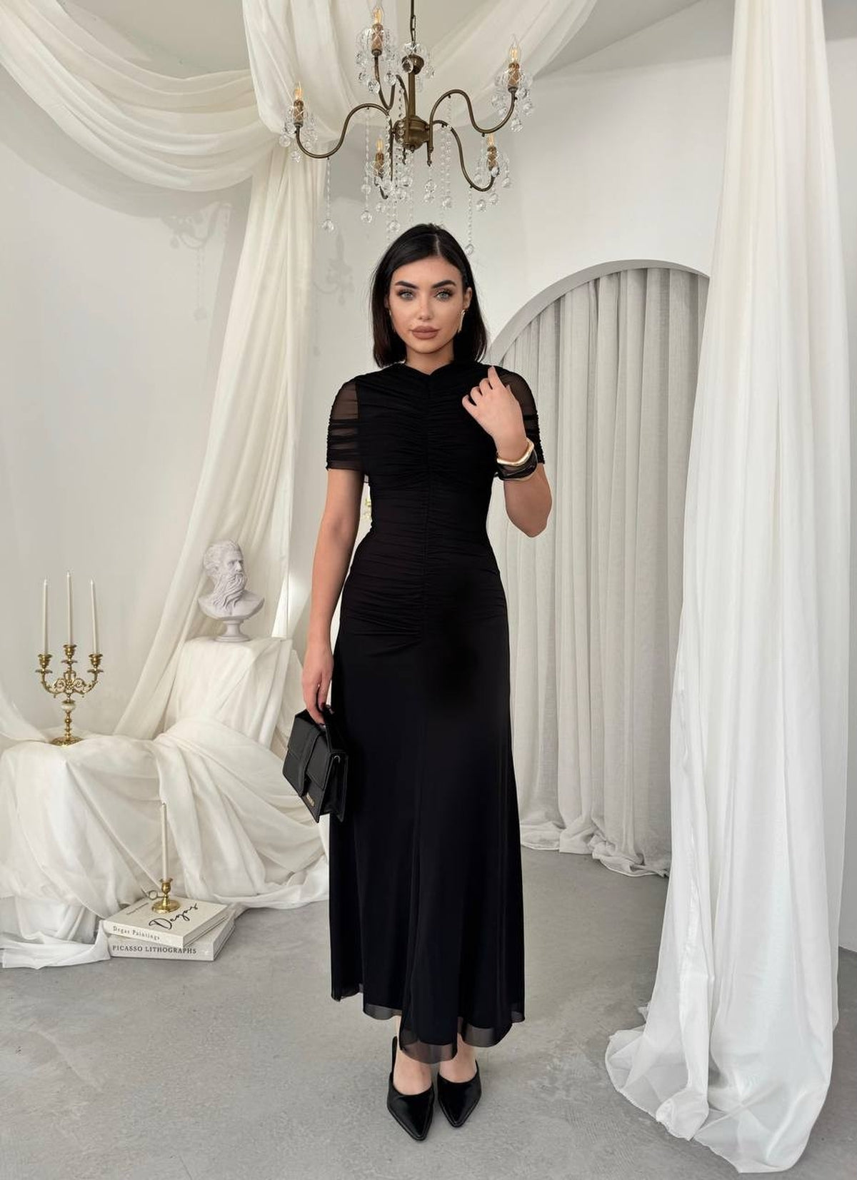 Rochie midi Fıno