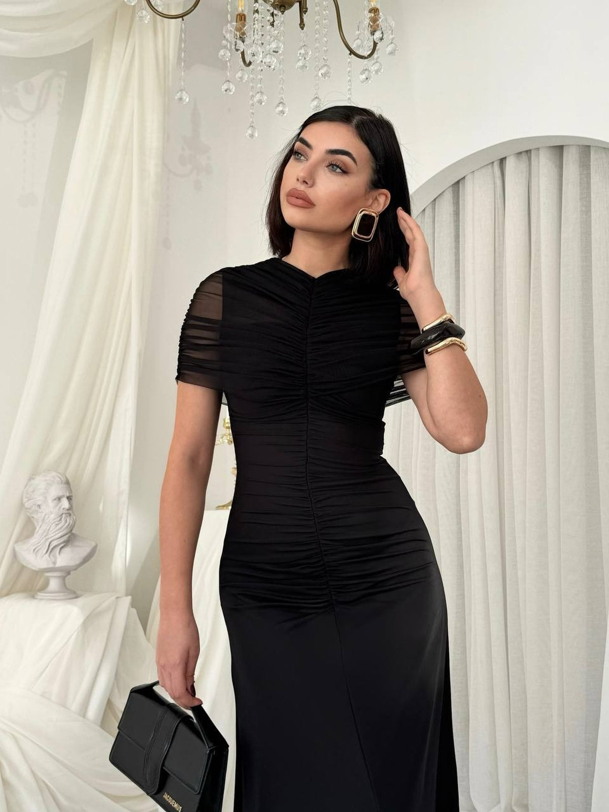 Rochie midi Fıno