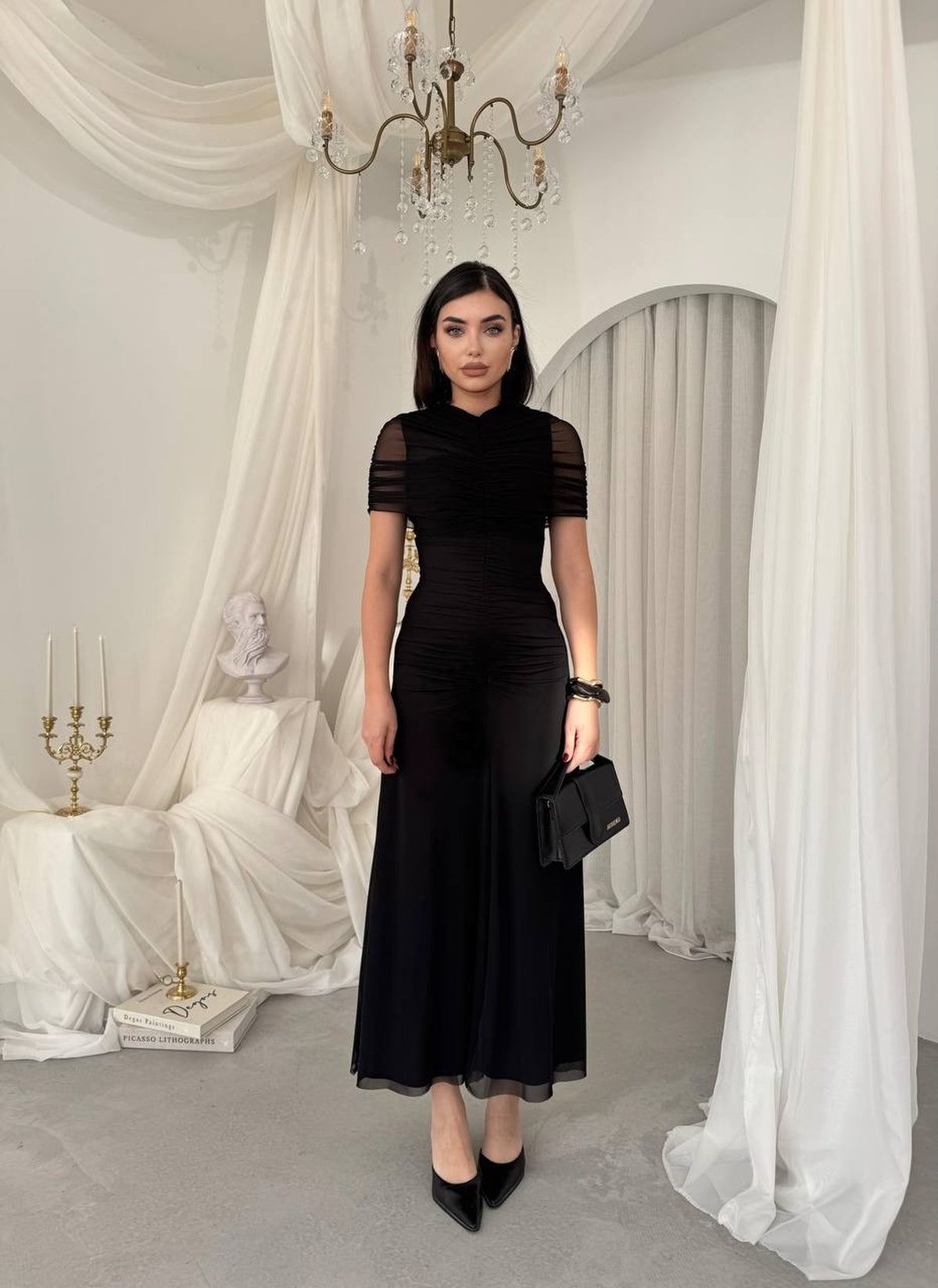 Rochie midi Fıno
