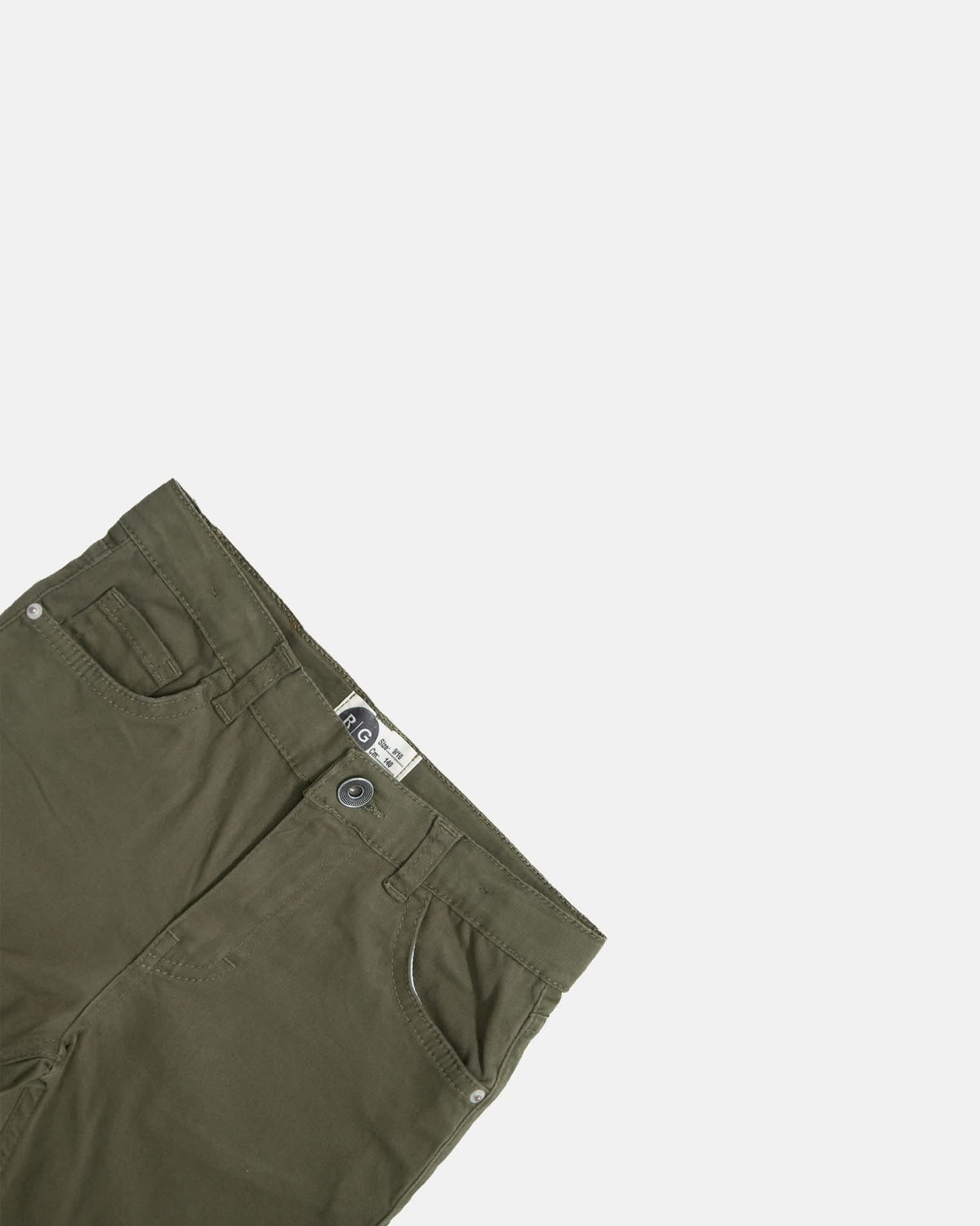 Erkek Çocuk Chino Gabardin Pantolon 9–15 Yaş | RG Brand | RG3352 - TAŞ