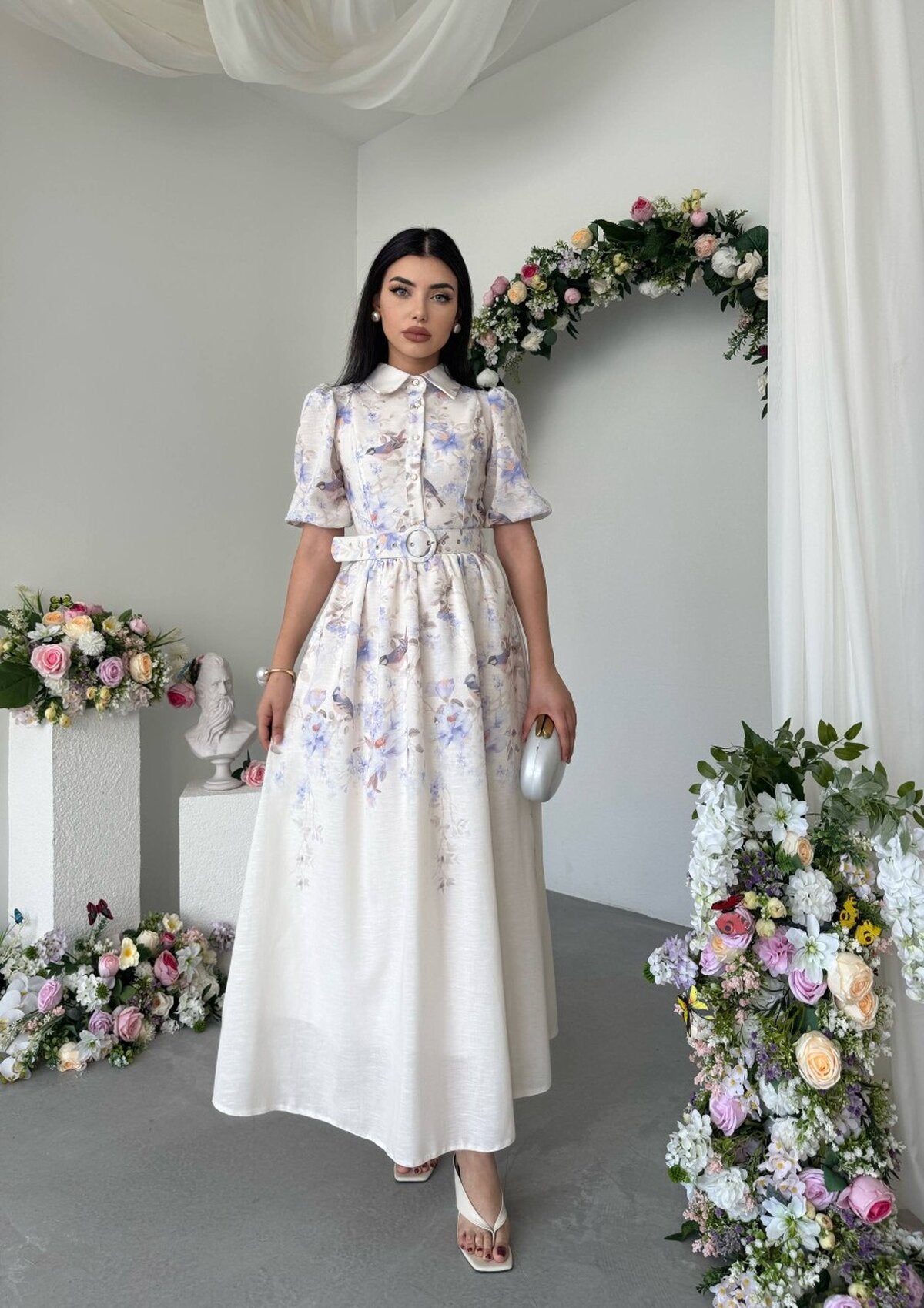 Rochie Gema Kemer Detaliată