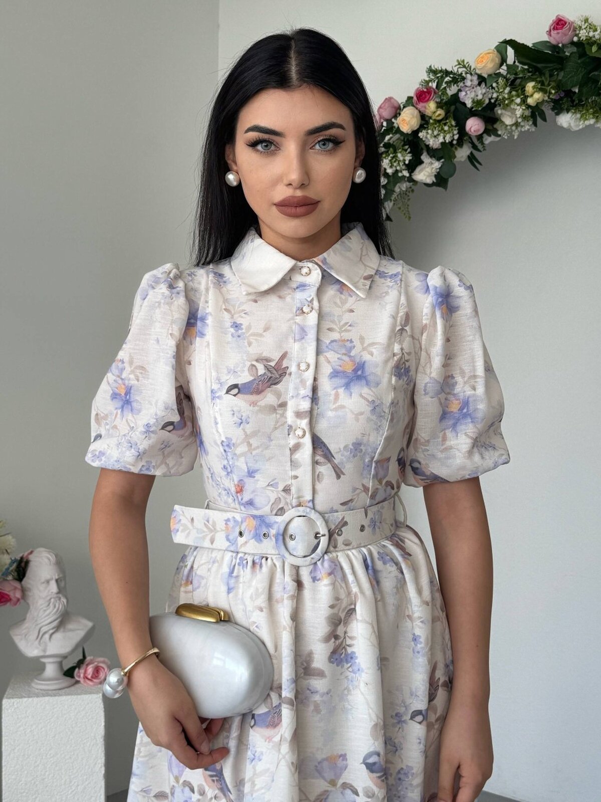 Rochie Gema Kemer Detaliată