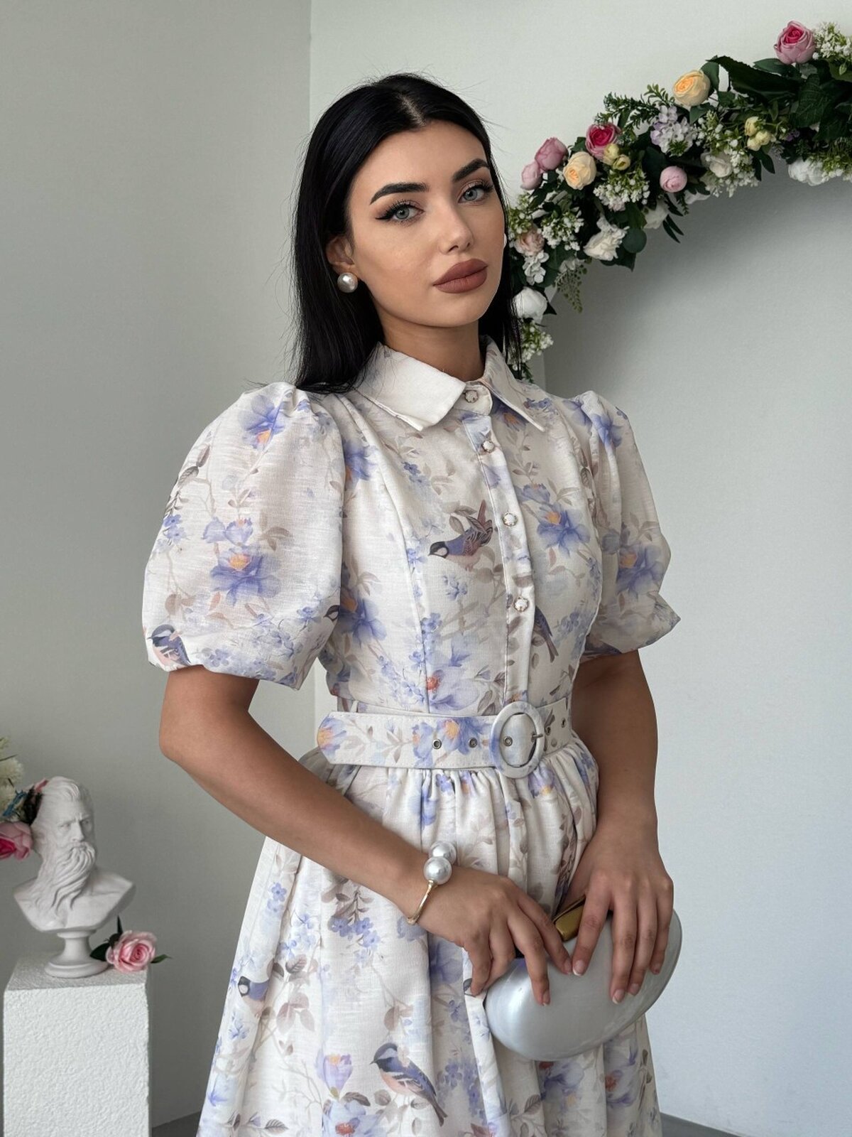 Rochie Gema Kemer Detaliată