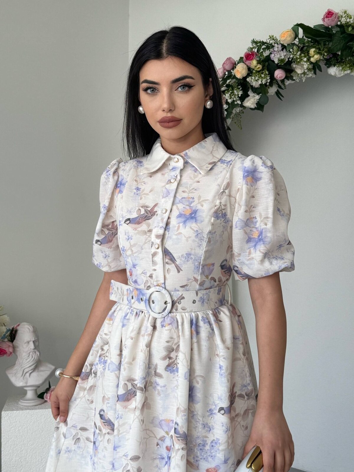 Rochie Gema Kemer Detaliată