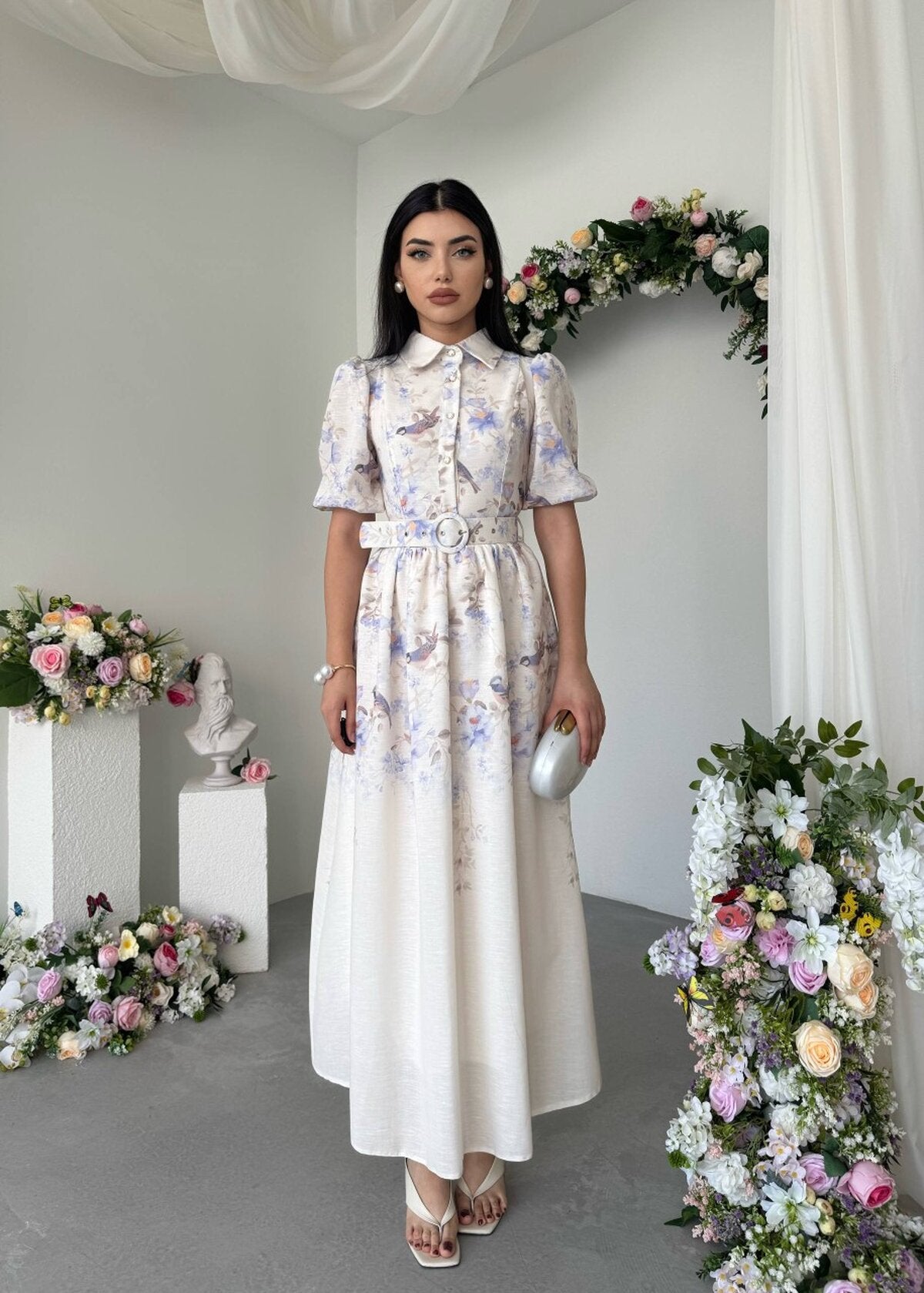 Rochie Gema Kemer Detaliată