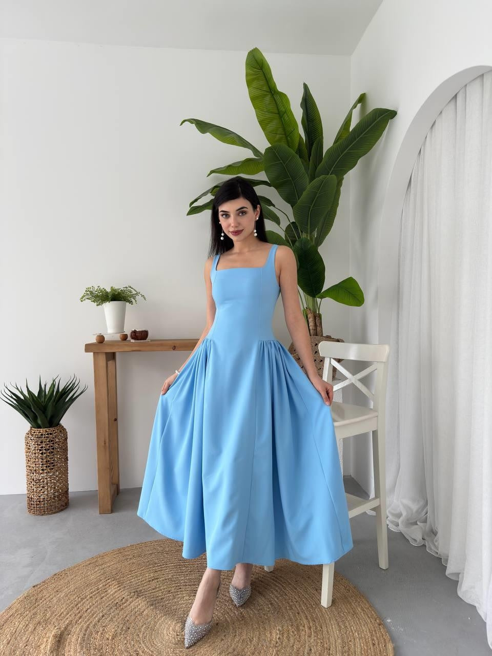 Rochie plisată Heli