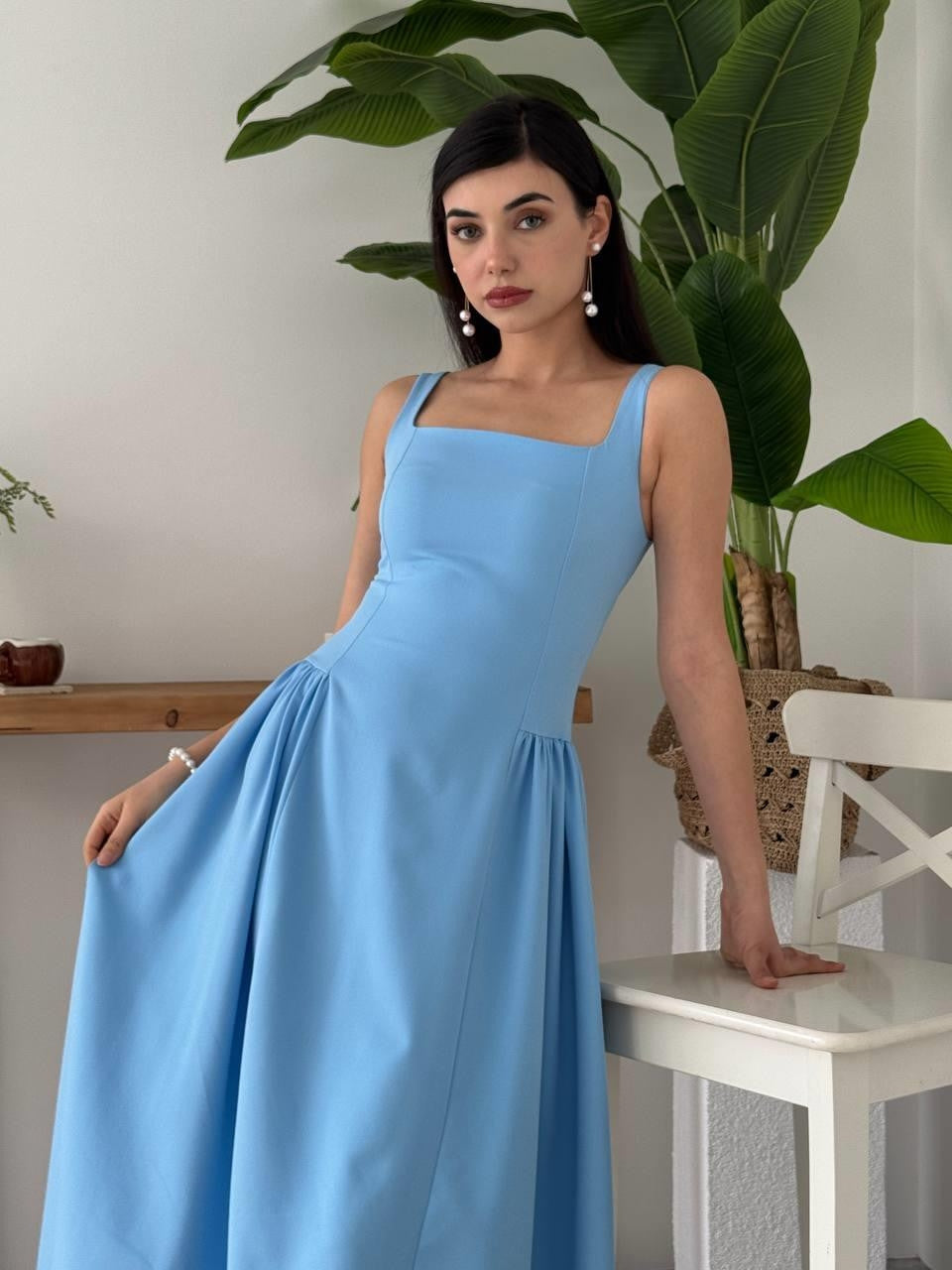 Rochie plisată Heli
