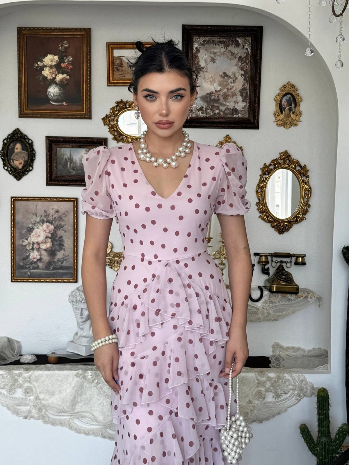 Rochie midi Henas
