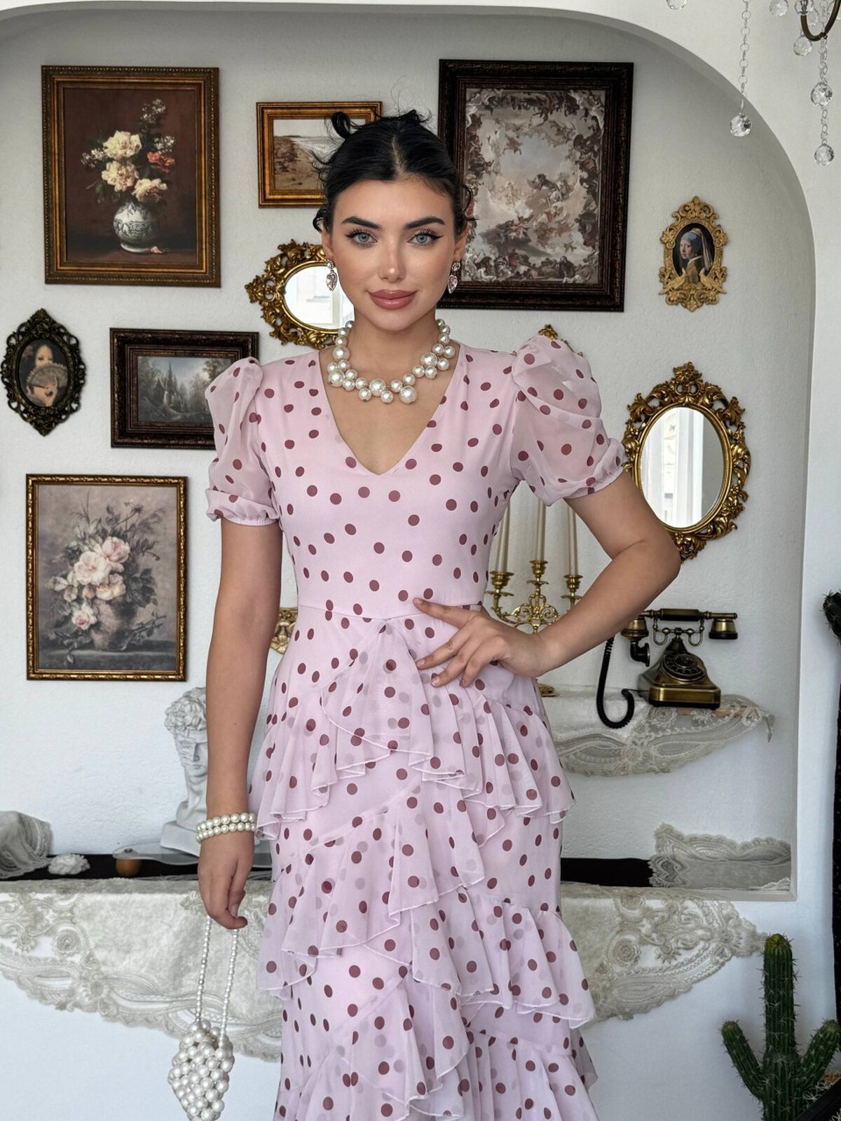 Rochie midi Henas