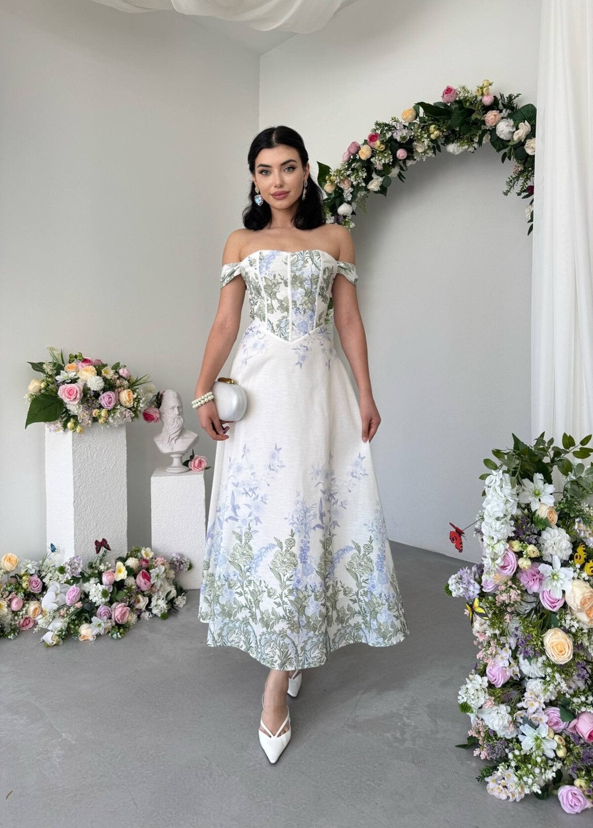Rochie MIDI Henes