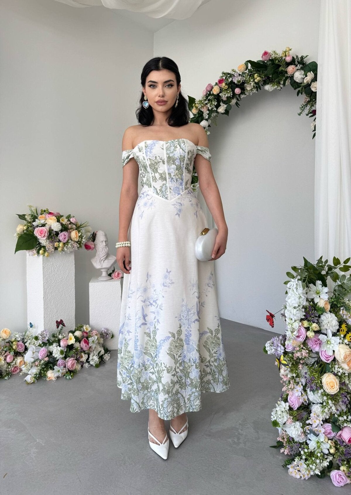 Rochie MIDI Henes