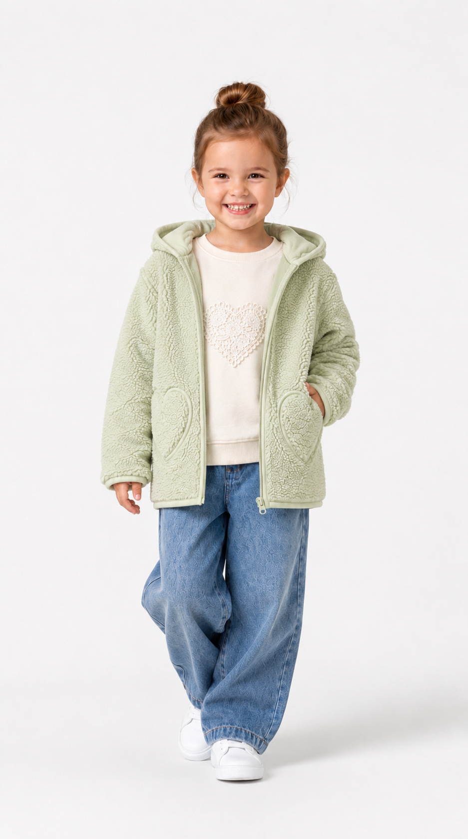 HIRKA 3-6 YAŞ KZUU POLAR LR-8636-R - Kahve