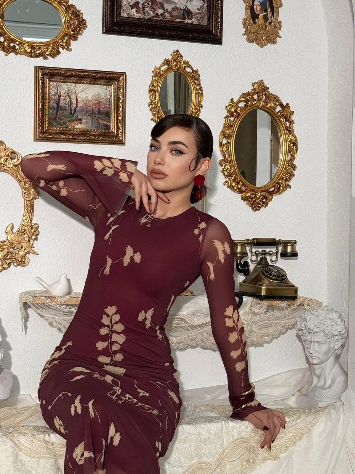 Rochie din tul Hubert
