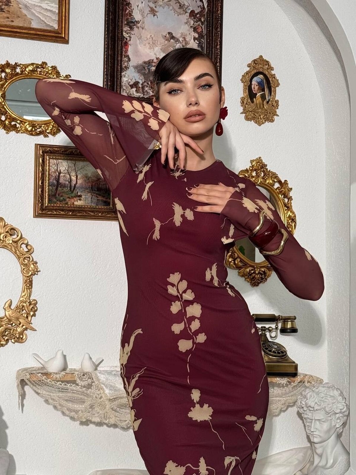 Rochie din tul Hubert
