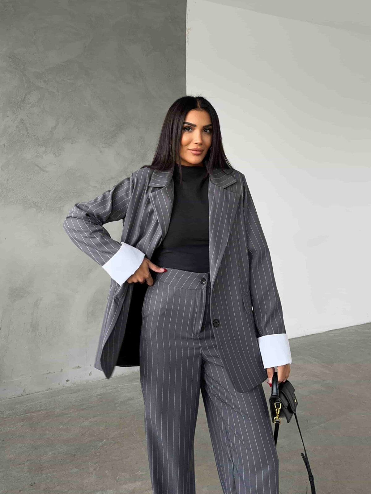 Jacket Trousers Suit - Anthracite