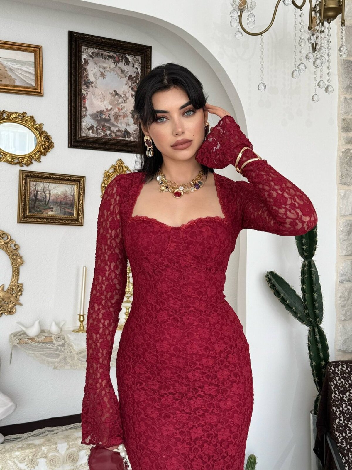 Rochie midi Jelon