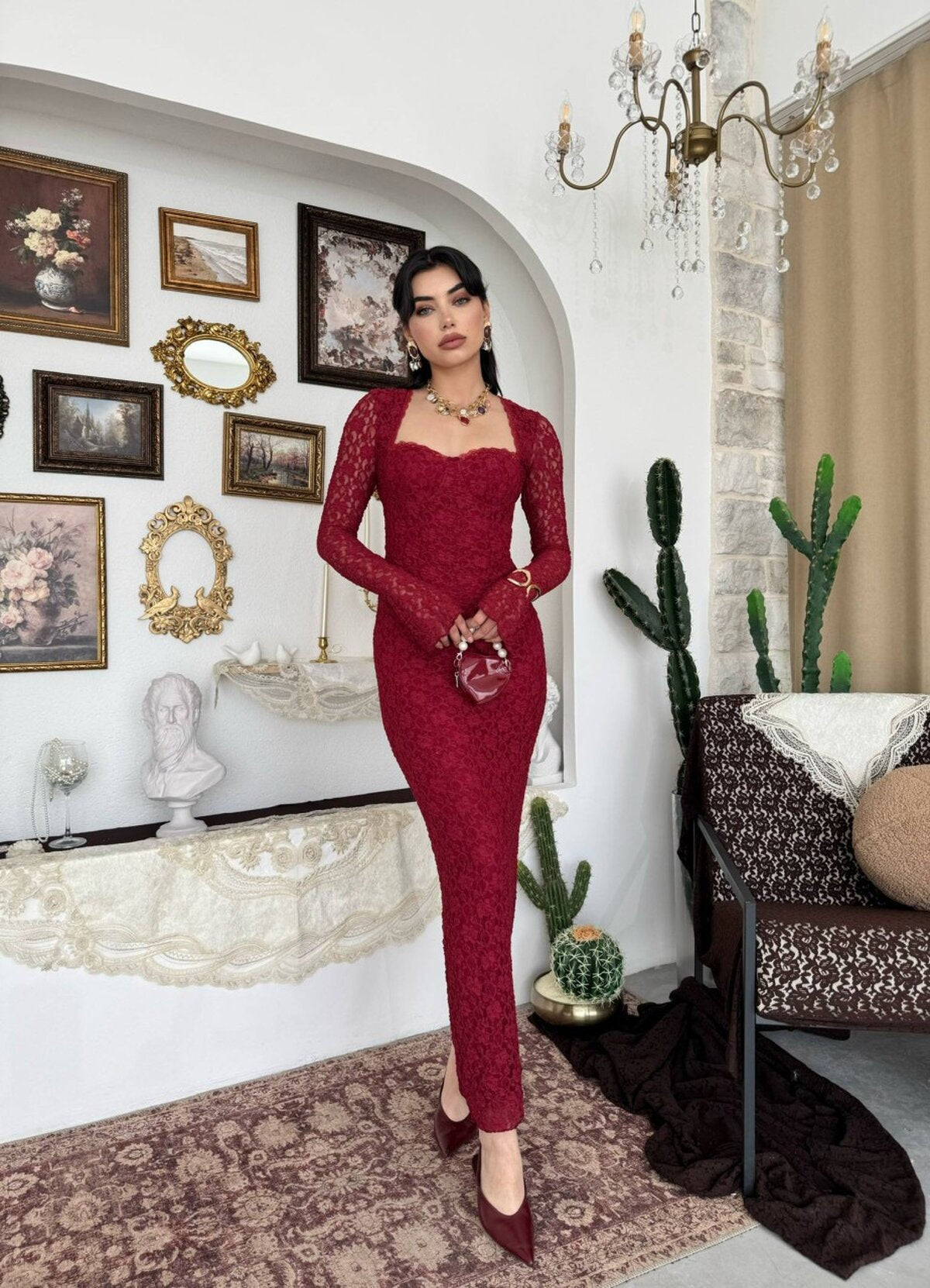 Rochie midi Jelon