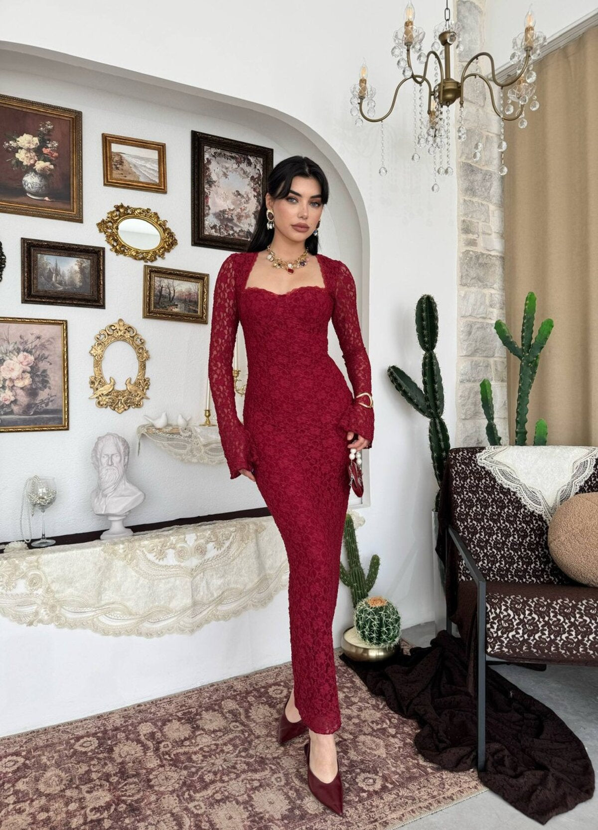 Rochie midi Jelon