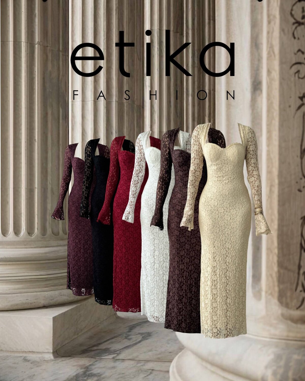 Jelon Midi Elbise