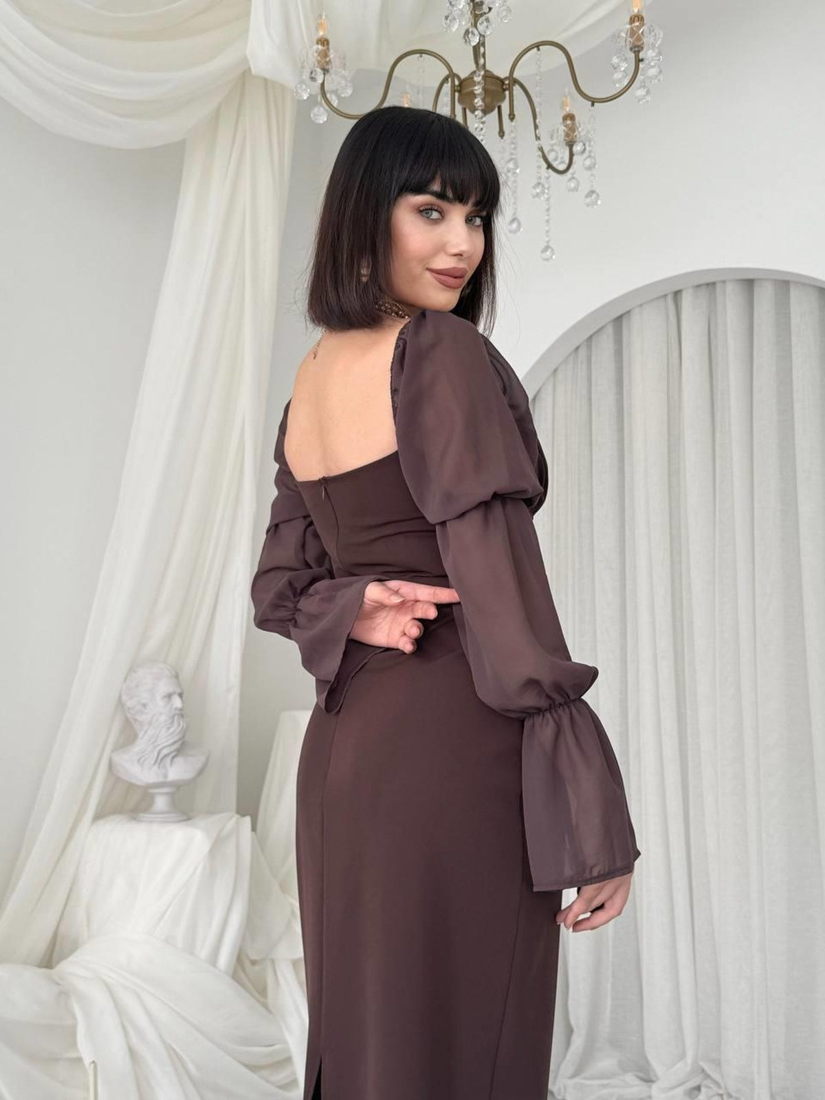 Rochie midi Kessy