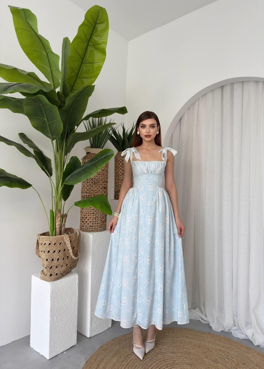 Rochie Khalesi cu legătură pe umăr