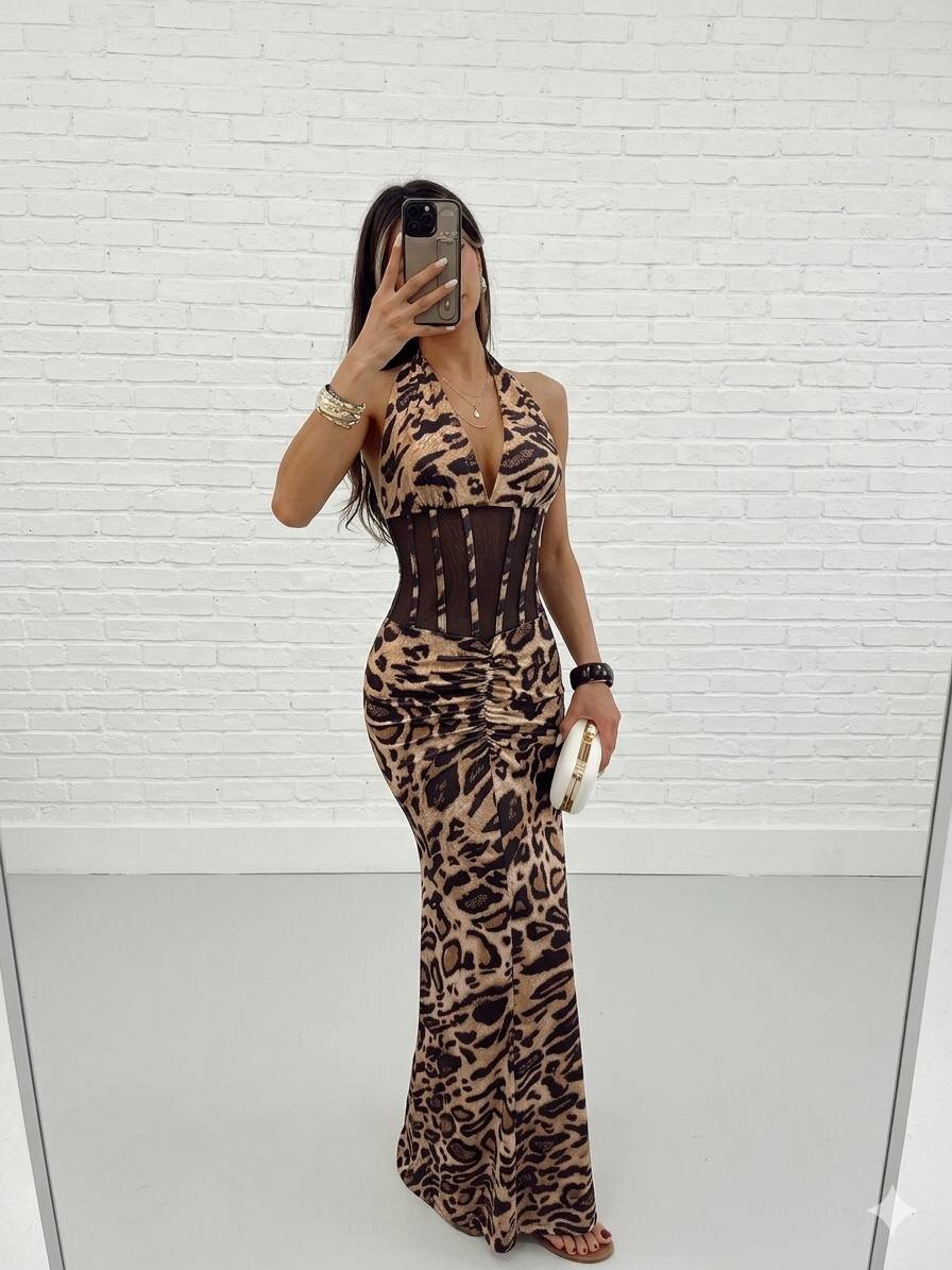 ROCHIE ELEGANTĂ CU DETALIU CORSET
