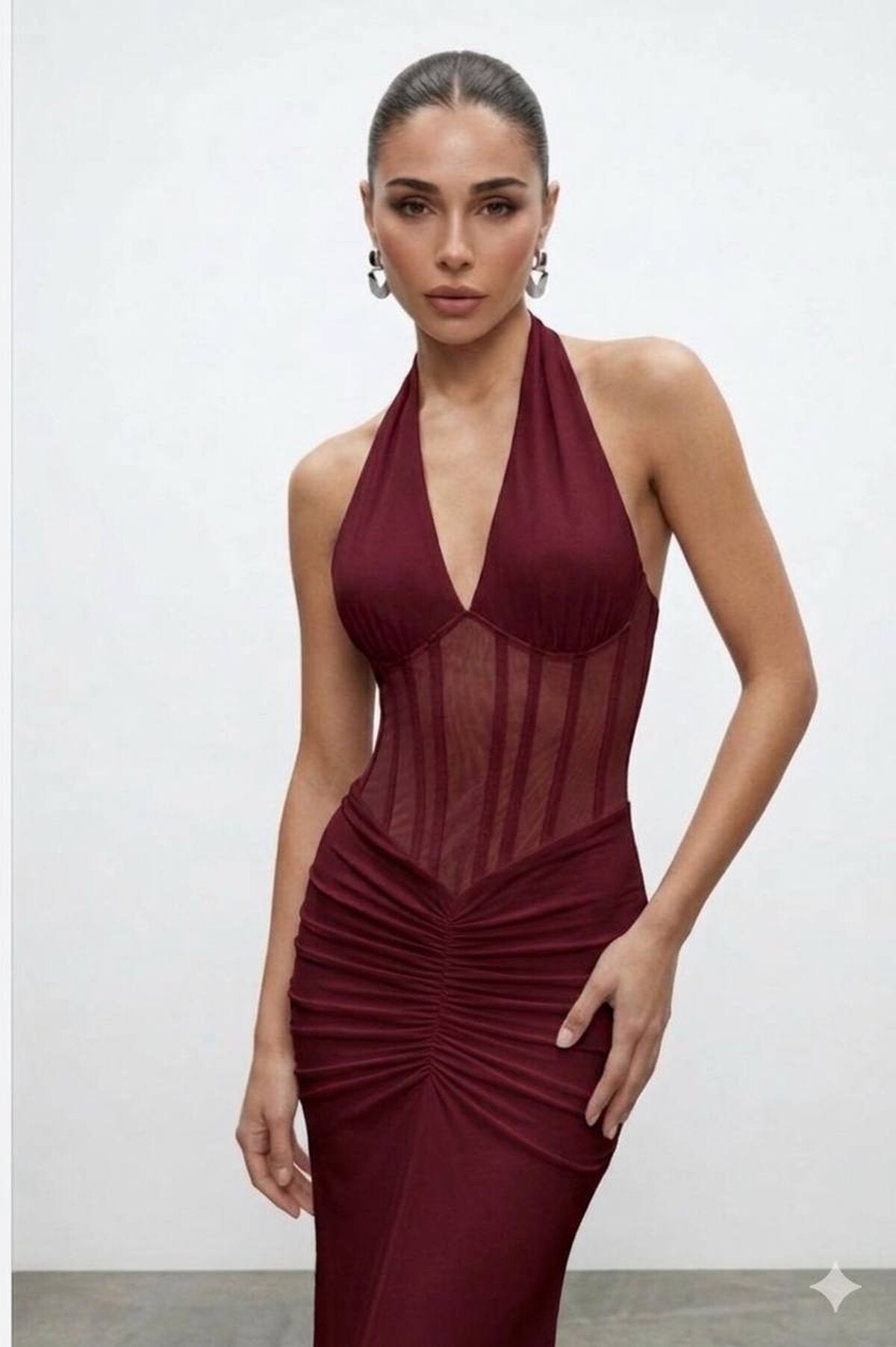 ROCHIE ELEGANTĂ CU DETALIU CORSET