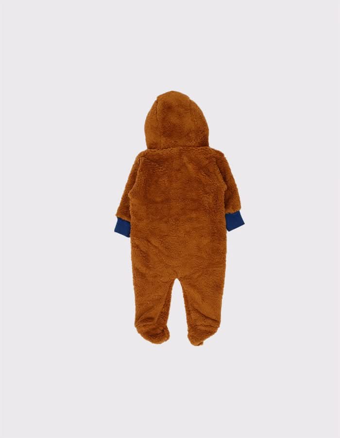 Kulak Detaylı Kapüşonlu Kışlık Bebek Tulumu | 6 Ay–4 Yaş | RG Brand | RG257 - HAKİ