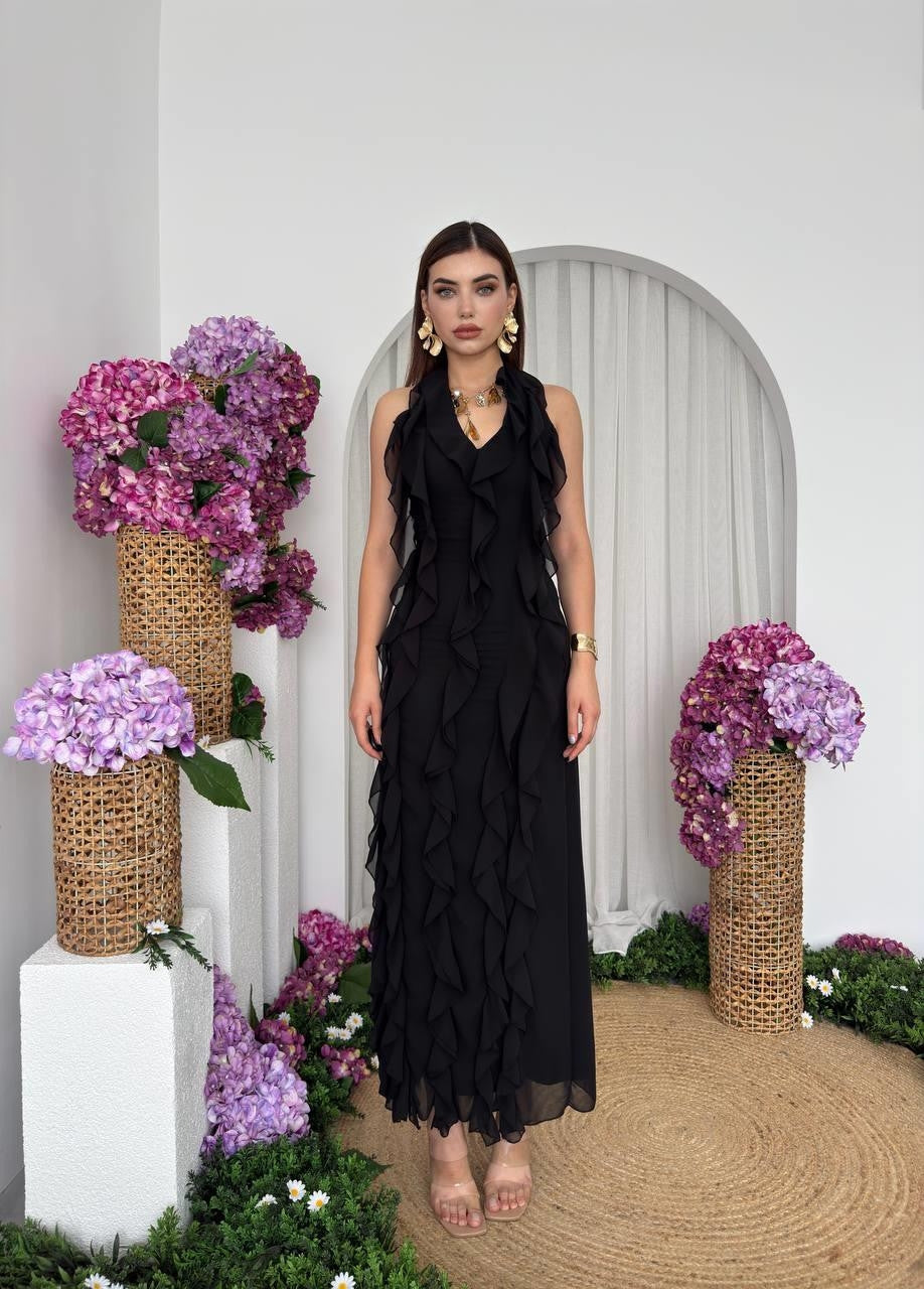 Rochie cu volane Lea