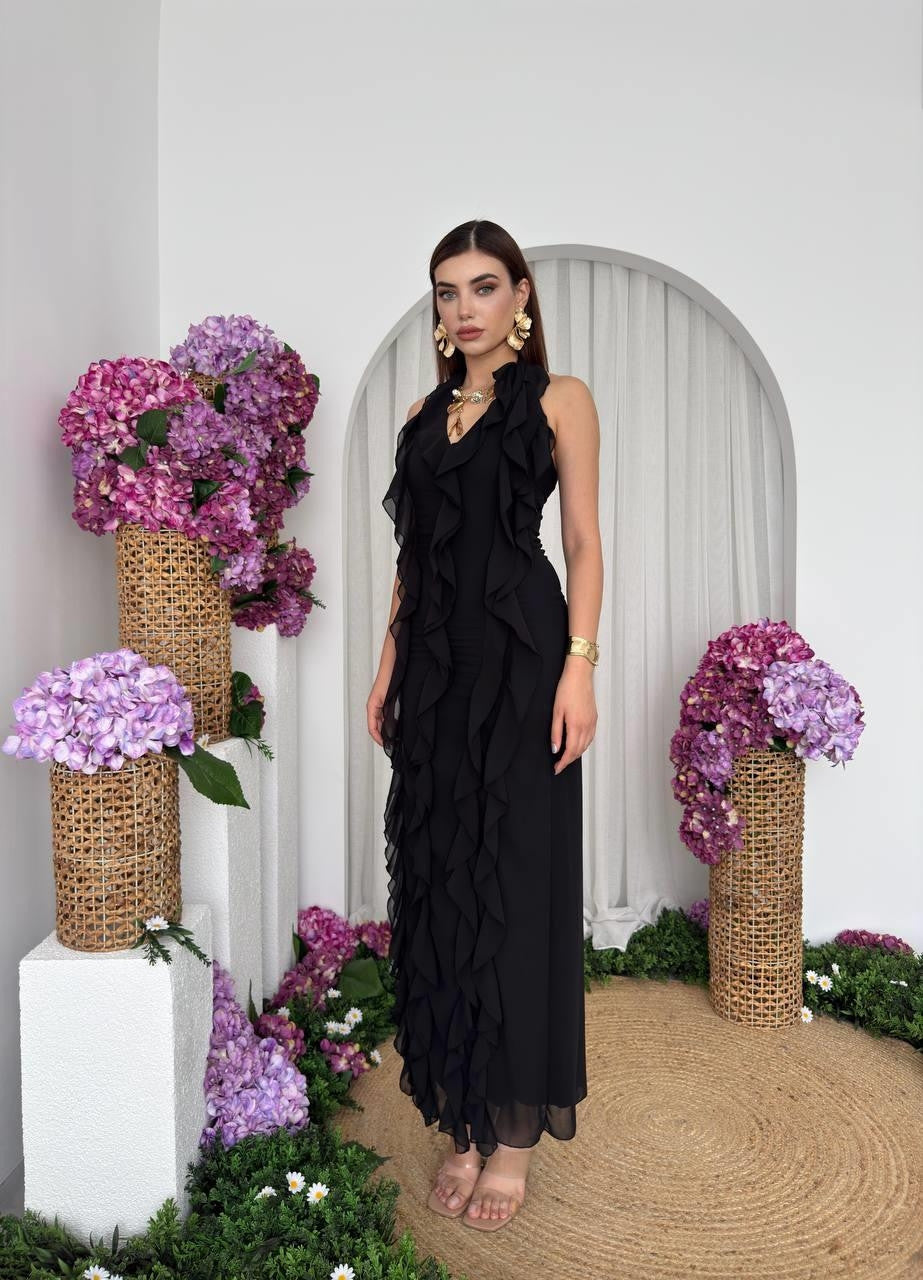 Rochie cu volane Lea