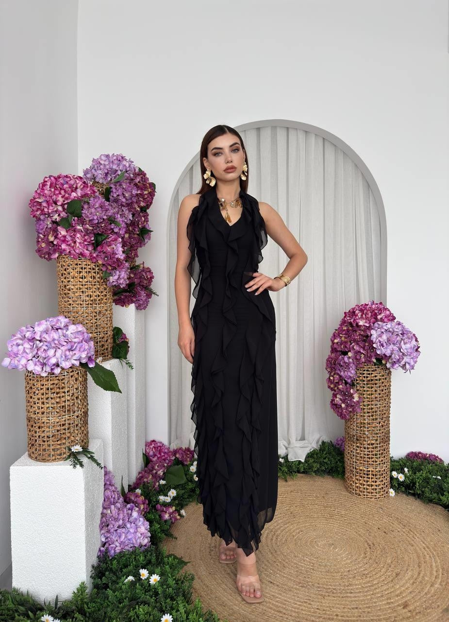 Rochie cu volane Lea