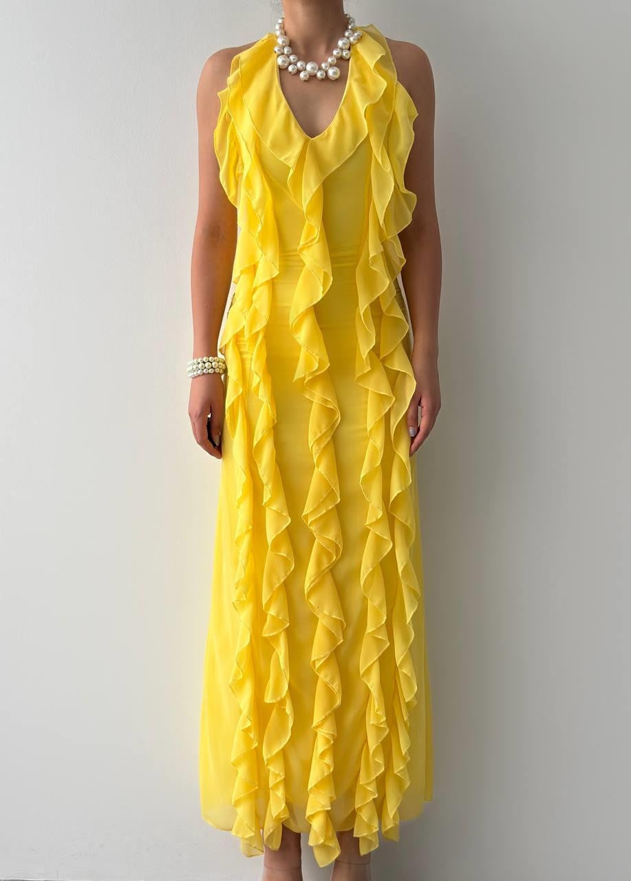 Rochie Lea cu volane