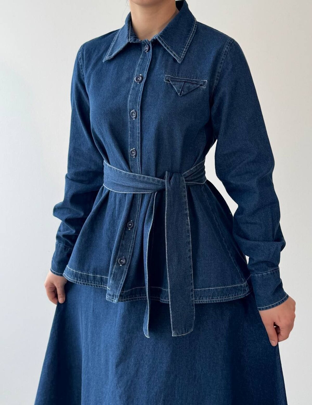 Set două piese Lınor cu centură