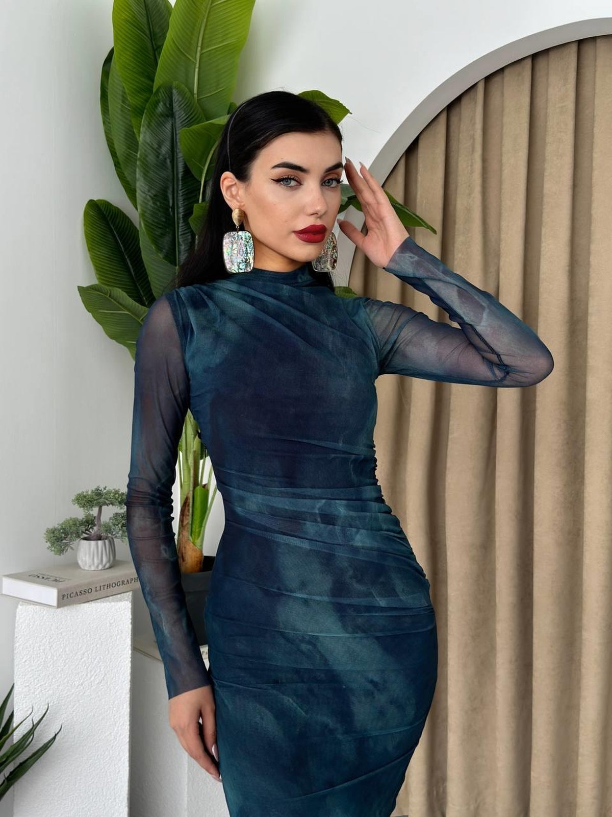 Lizz Midi Elbise