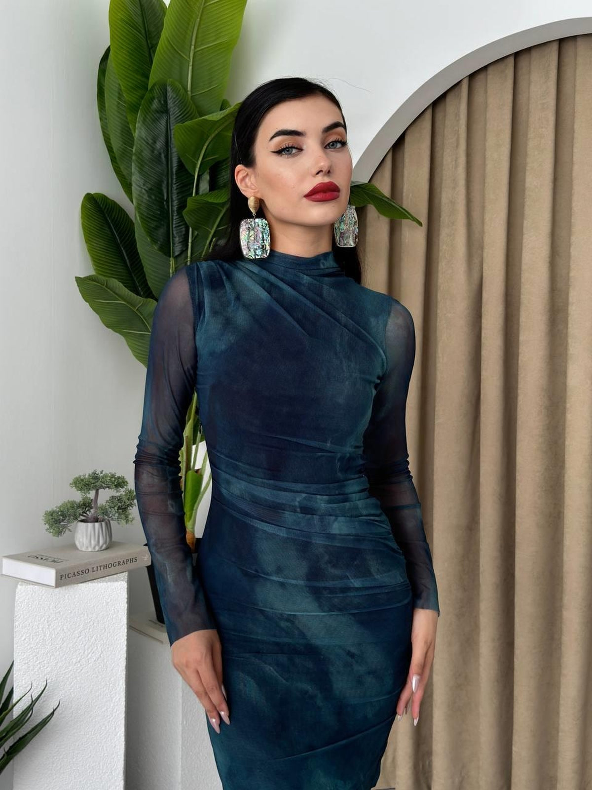 Lizz Midi Elbise