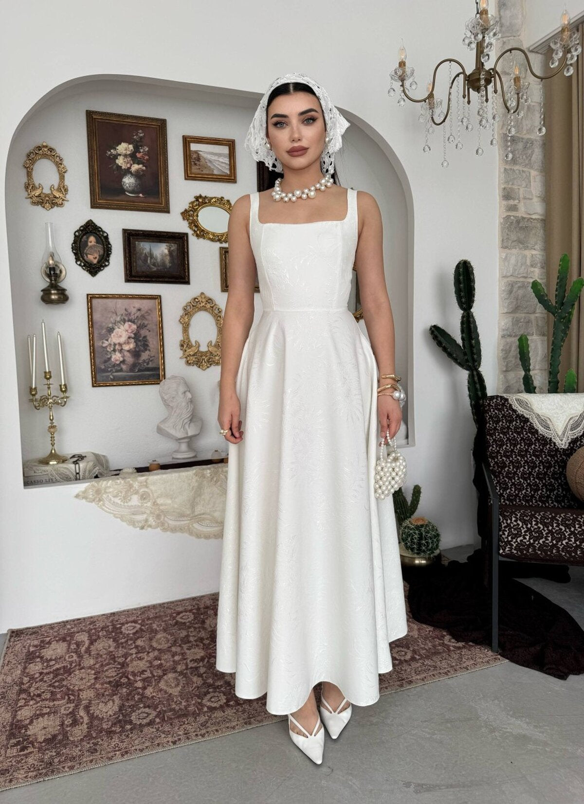 Rochie Midi Manen