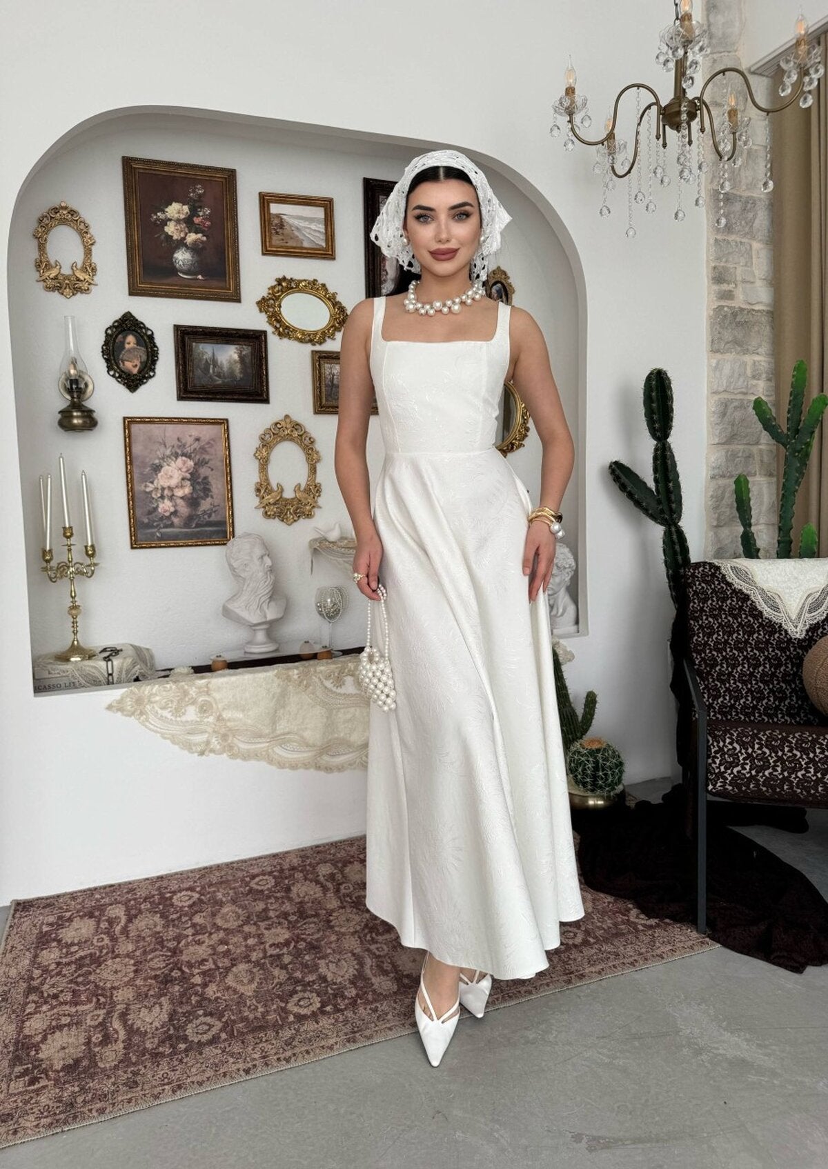 Rochie Midi Manen