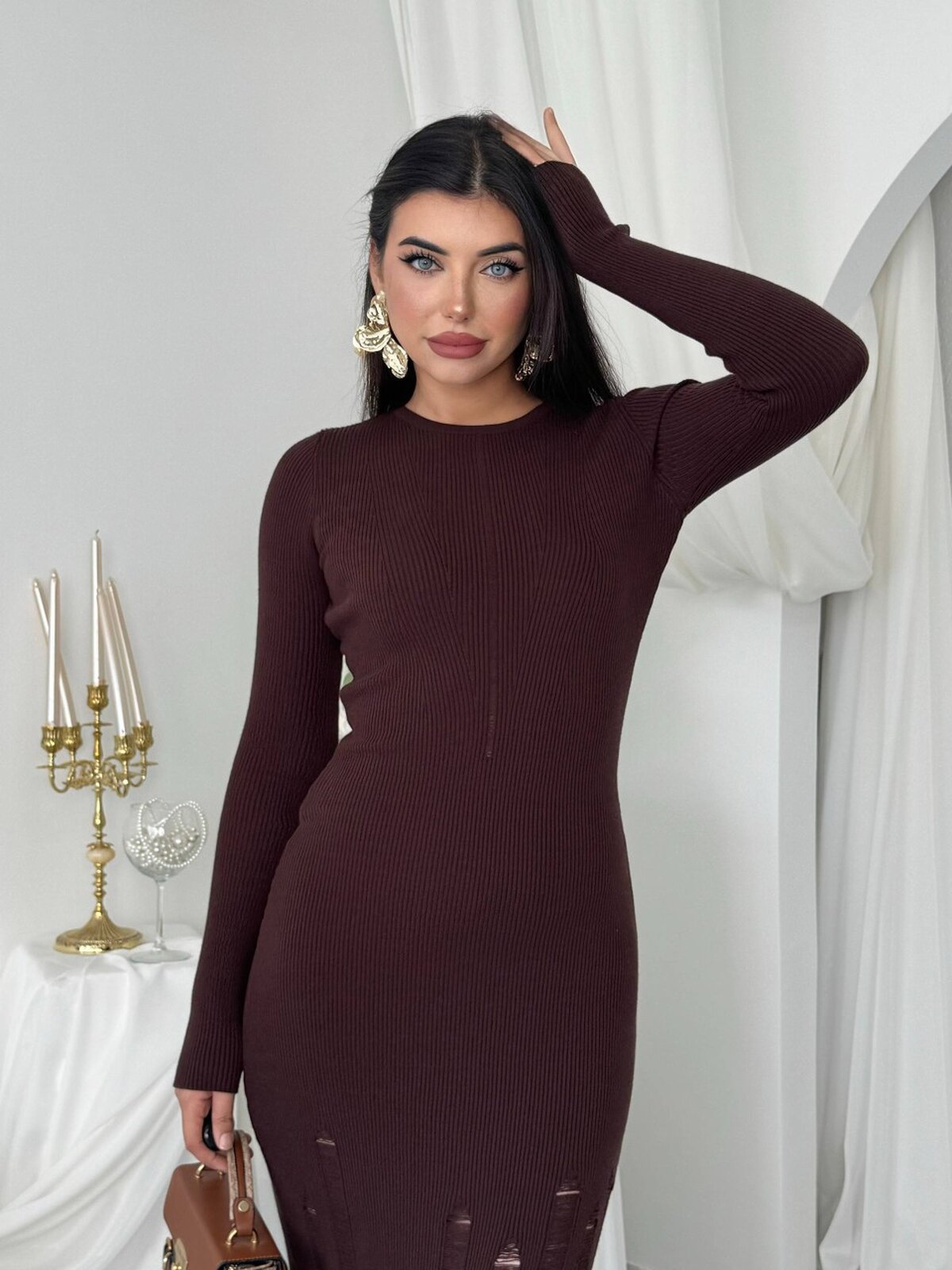 Rochie midi Moun