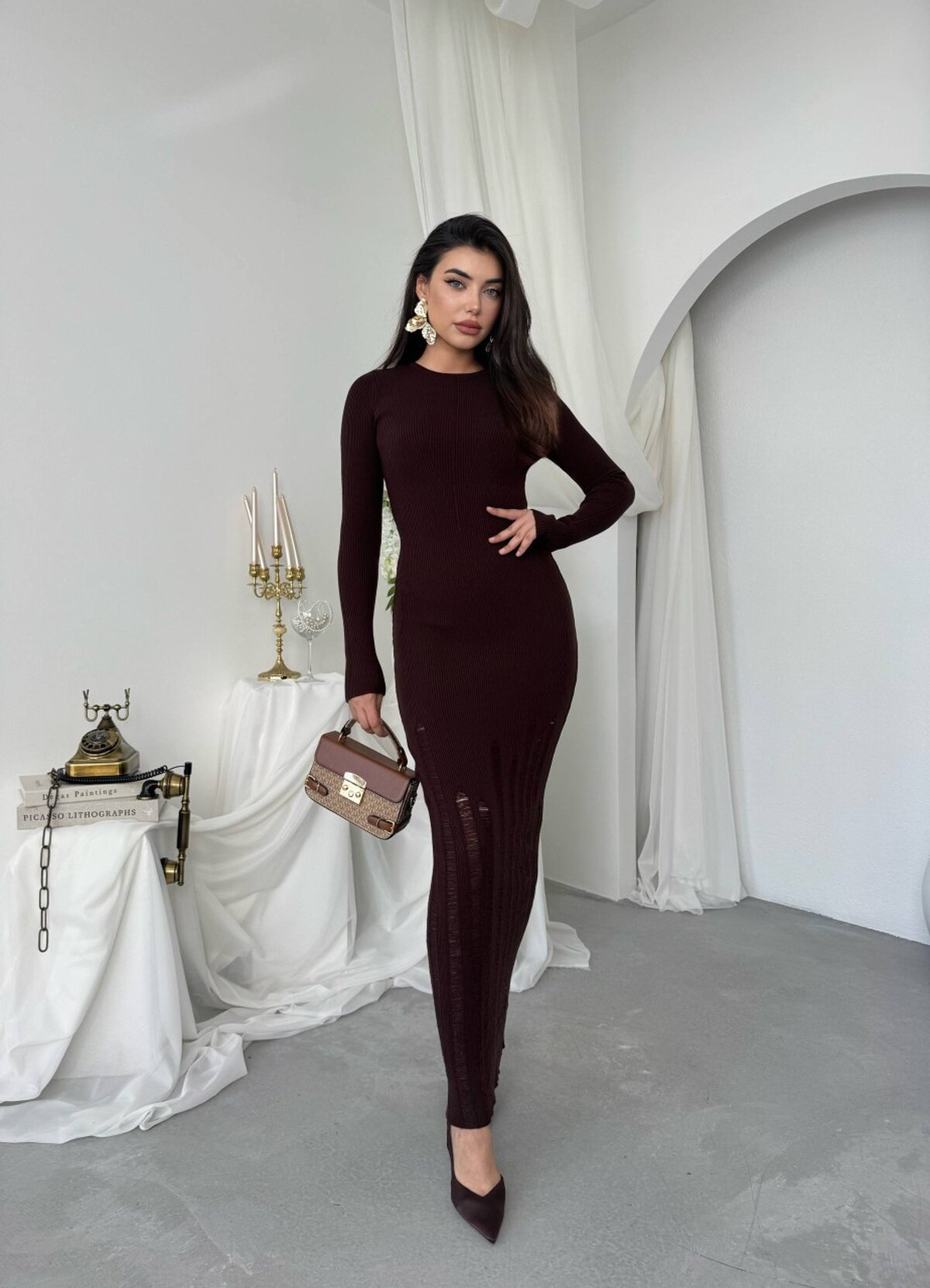 Rochie midi Moun
