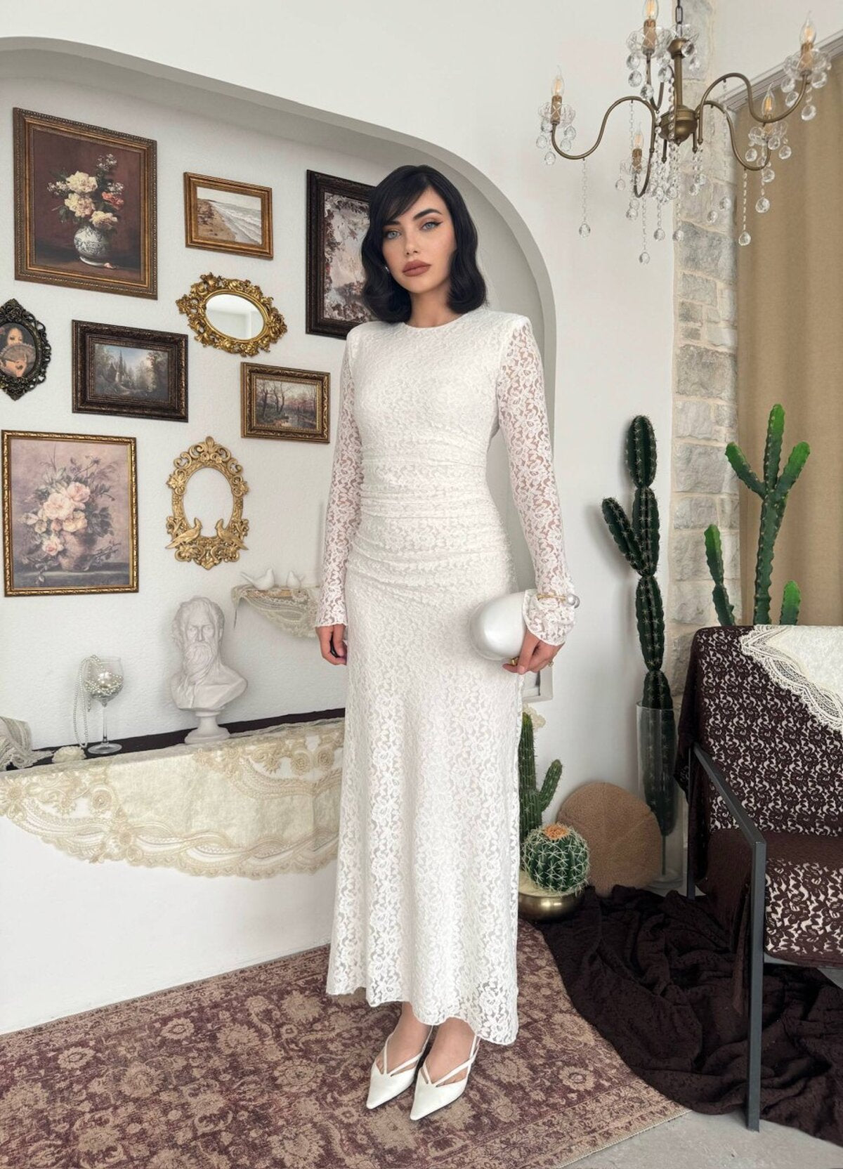 Neren Midi Elbise