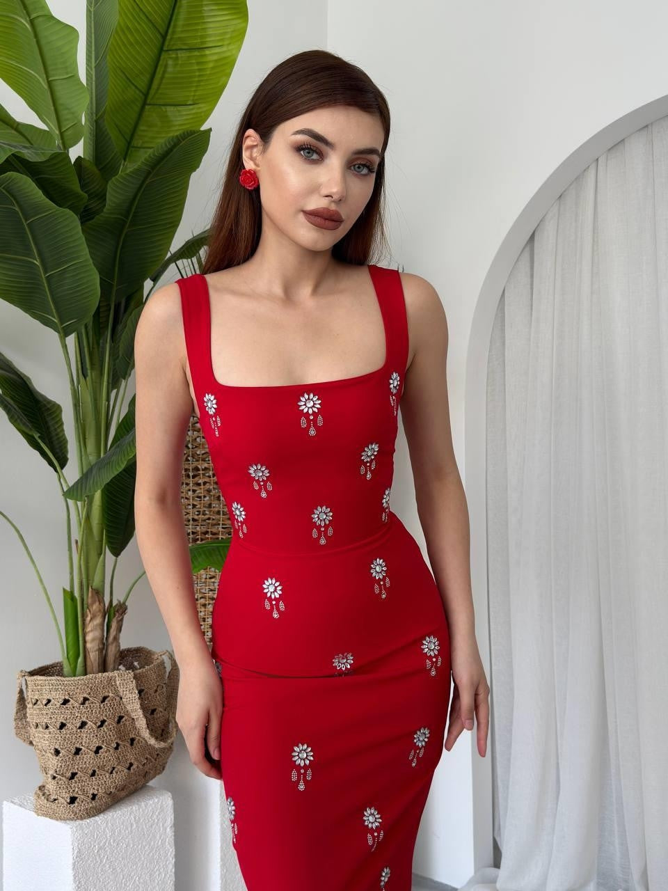 Rochie Ners cu detalii din pietre