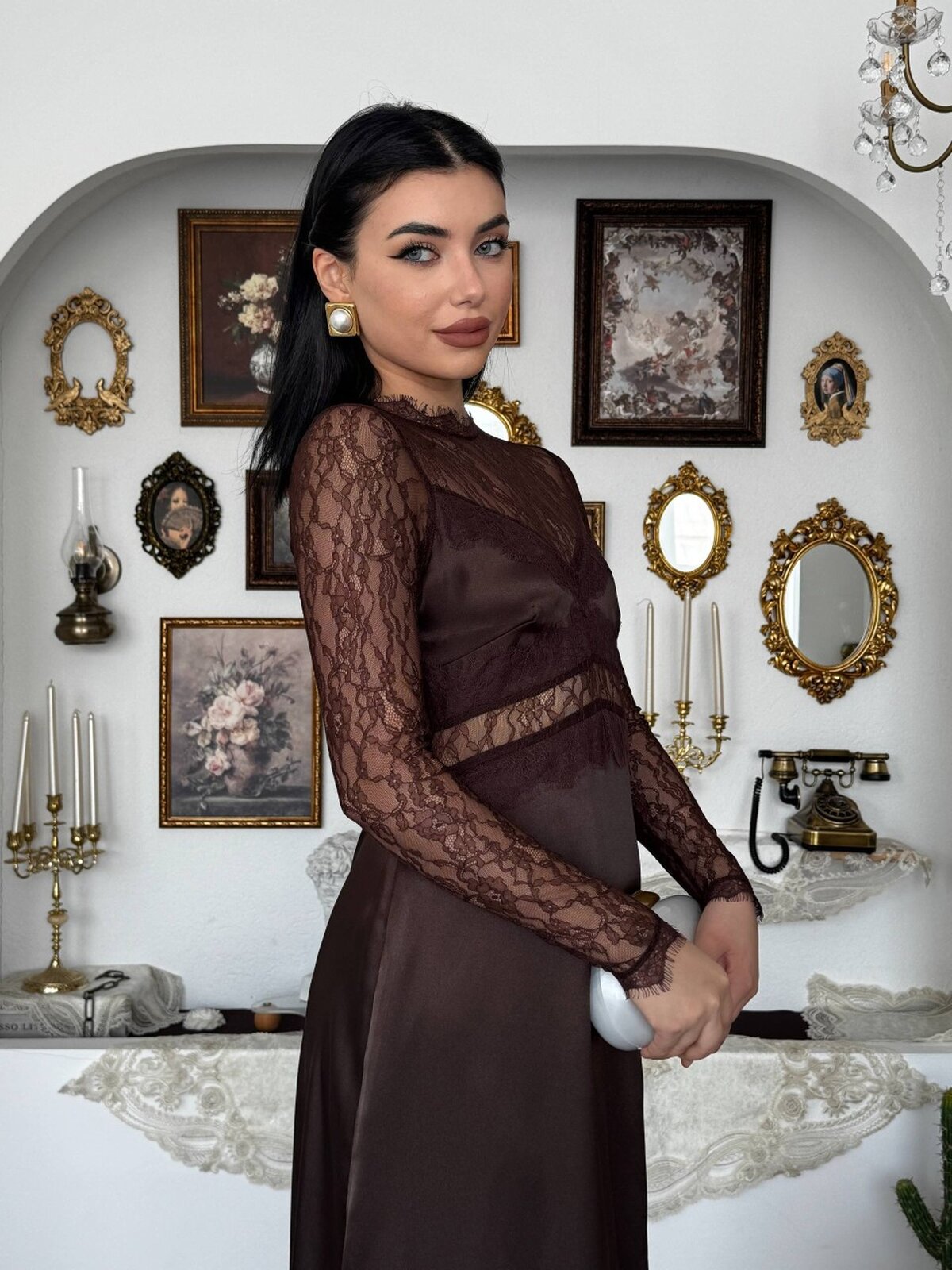 Rochie transparentă Nori