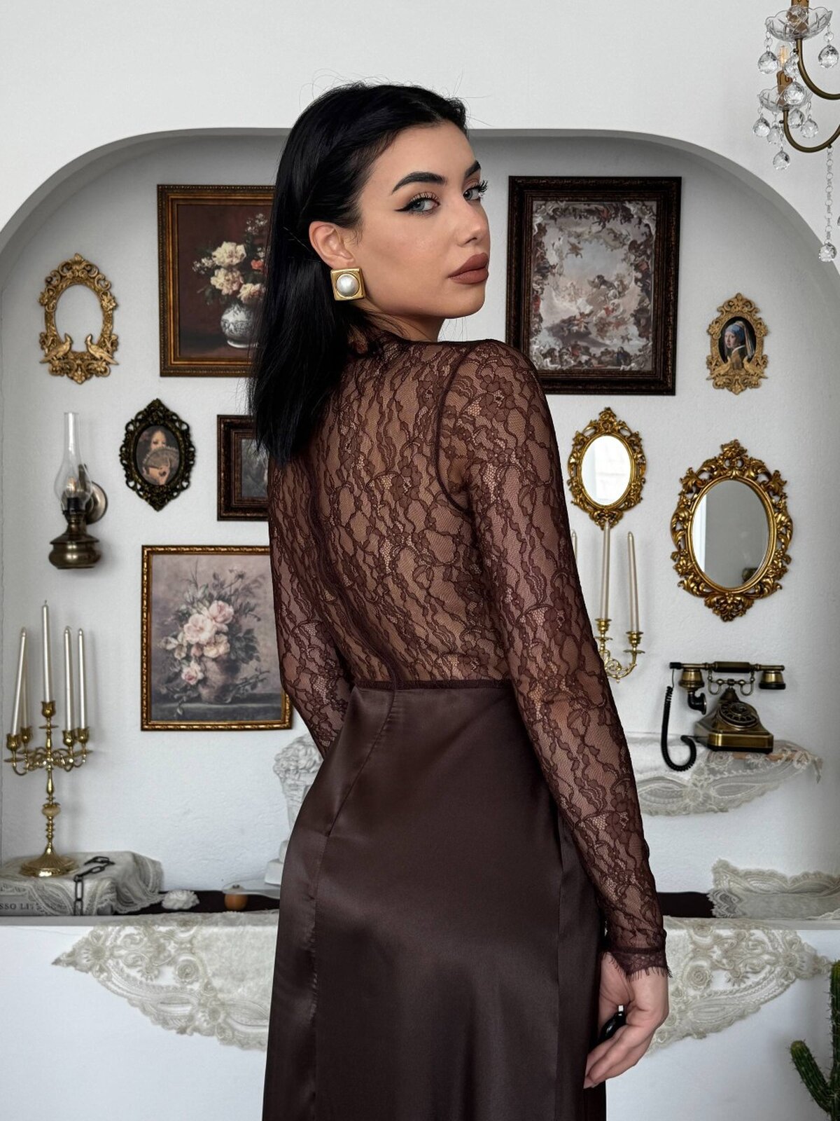 Rochie transparentă Nori
