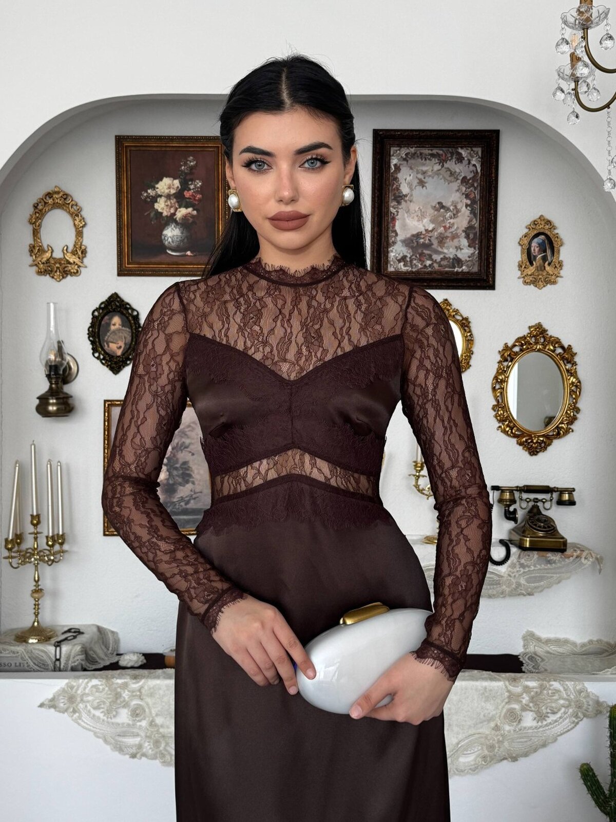 Rochie transparentă Nori