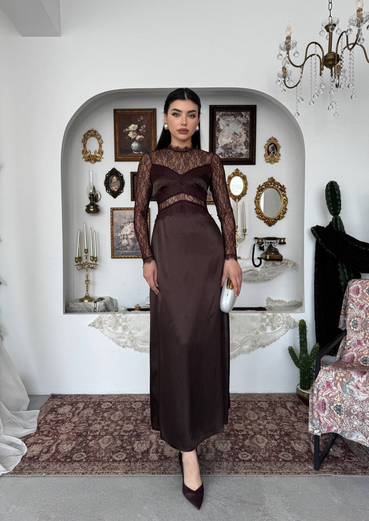 Rochie transparentă Nori