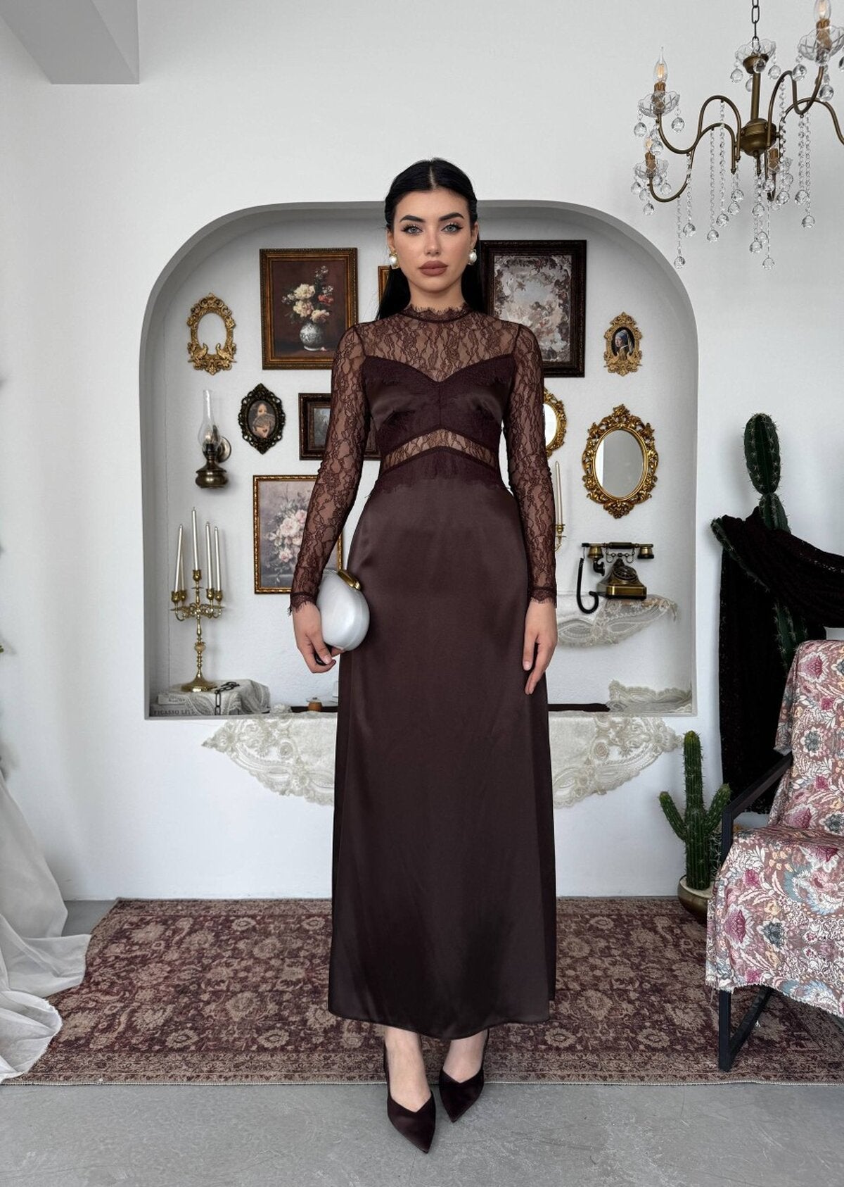 Rochie transparentă Nori