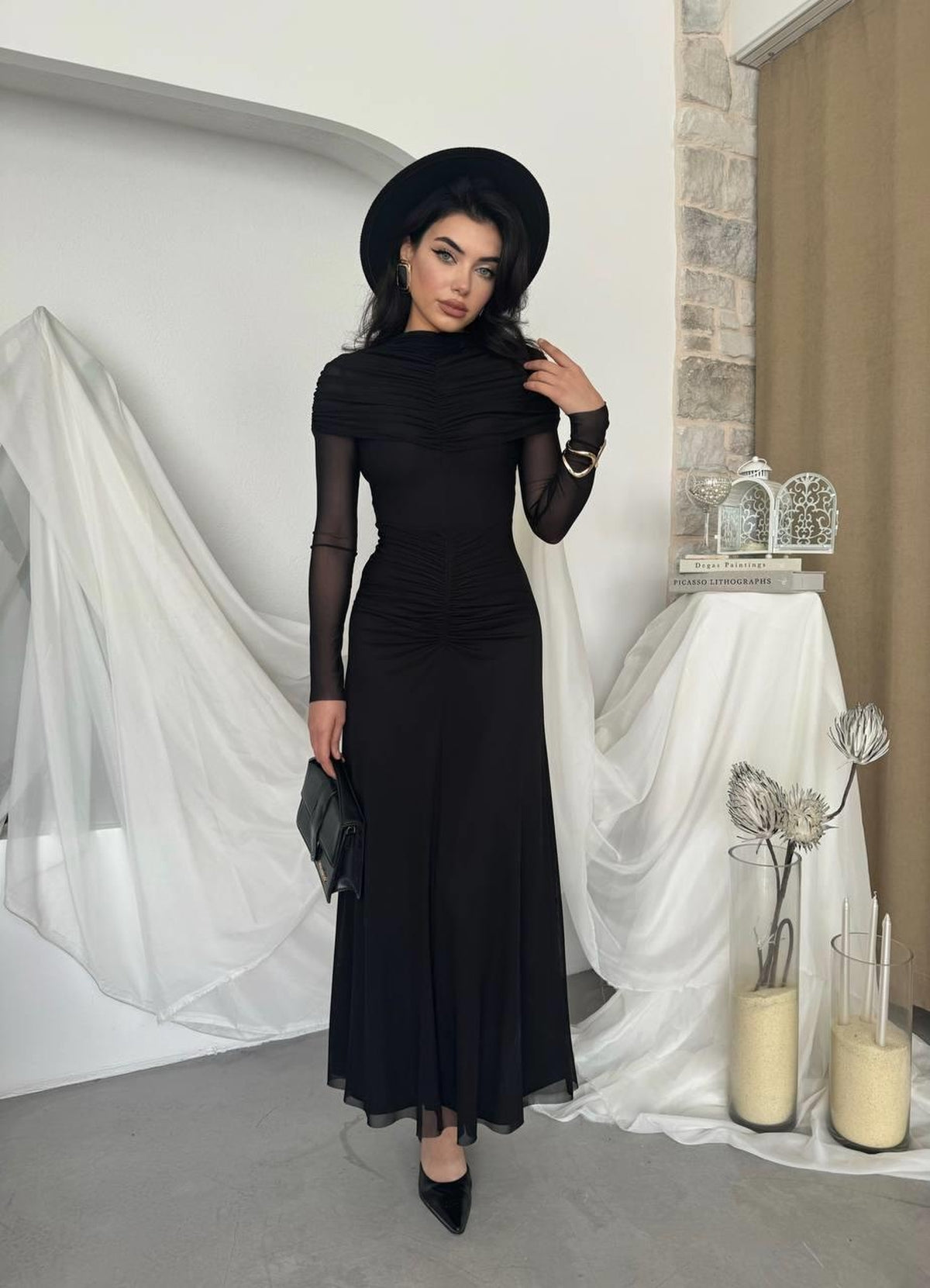 Novia Rochie încrețită