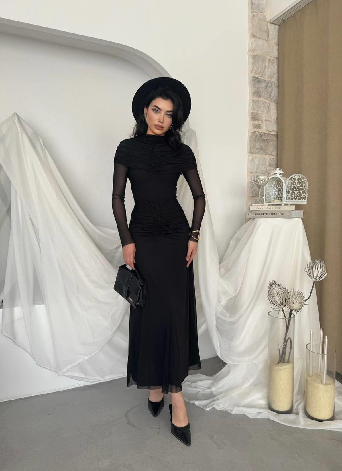 Novia Rochie încrețită